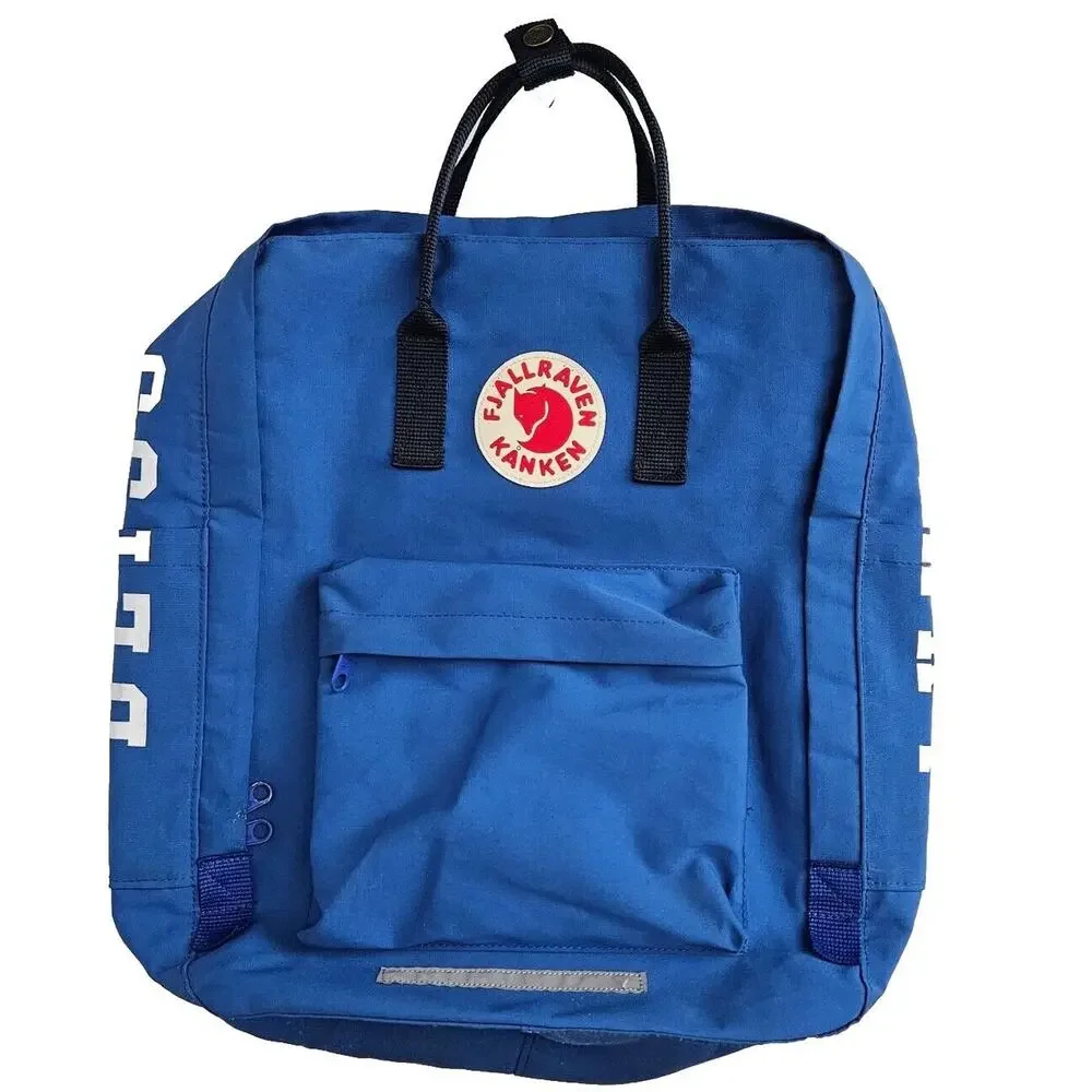 Fjallraven Kanken Canvas Travel‎ Bag School Backpack Shoulder Blue Sweden 23510